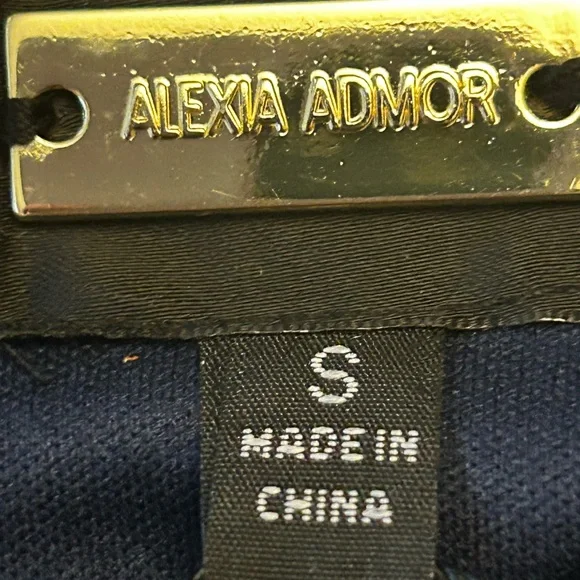 NWT ALEXIA ADMOR ‘Olivia’ Off-The-Shoulder Dress - Picture 12 of 16